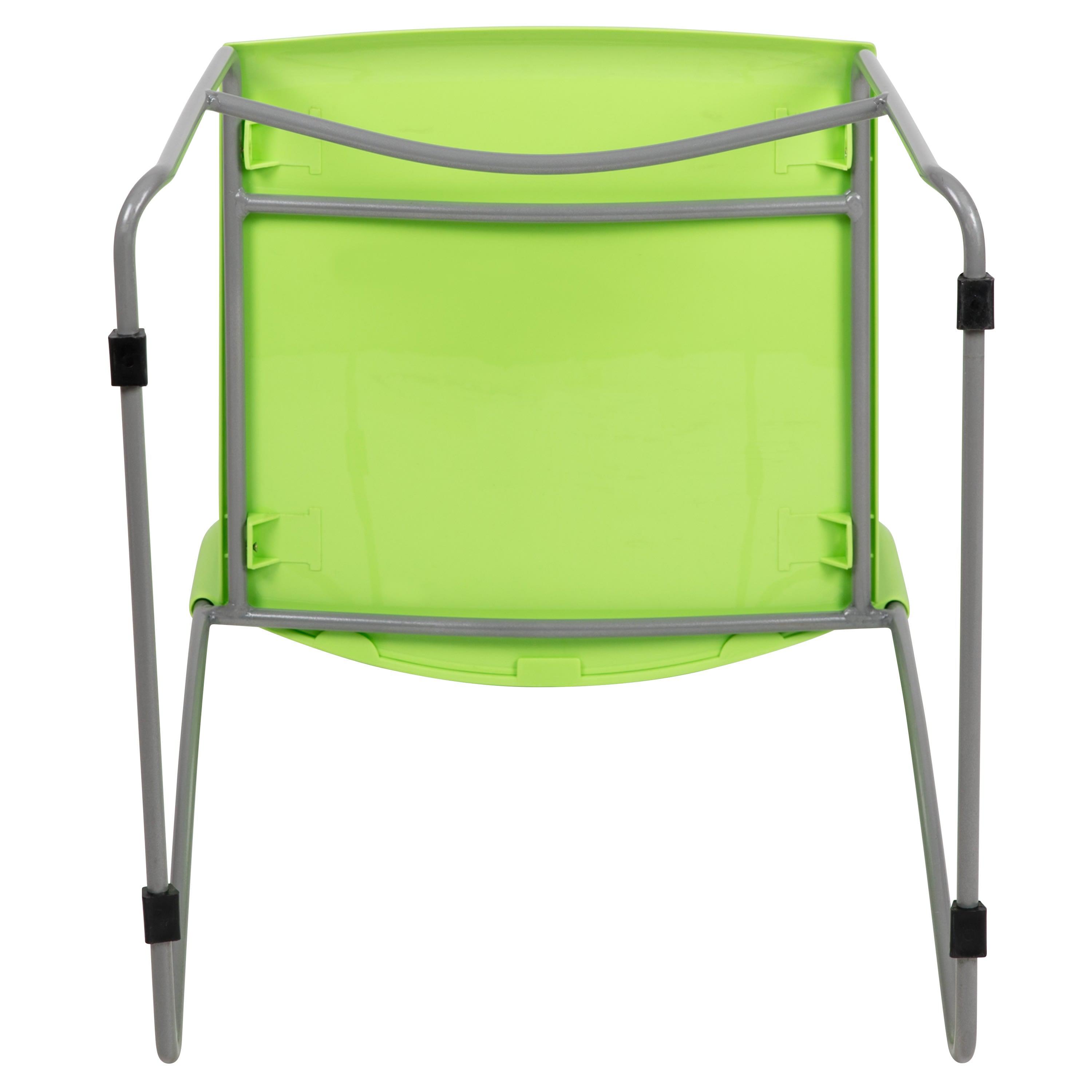 FLASH Hercules Series Stack Chair Air-Vent Back Powder Coated Sled Base