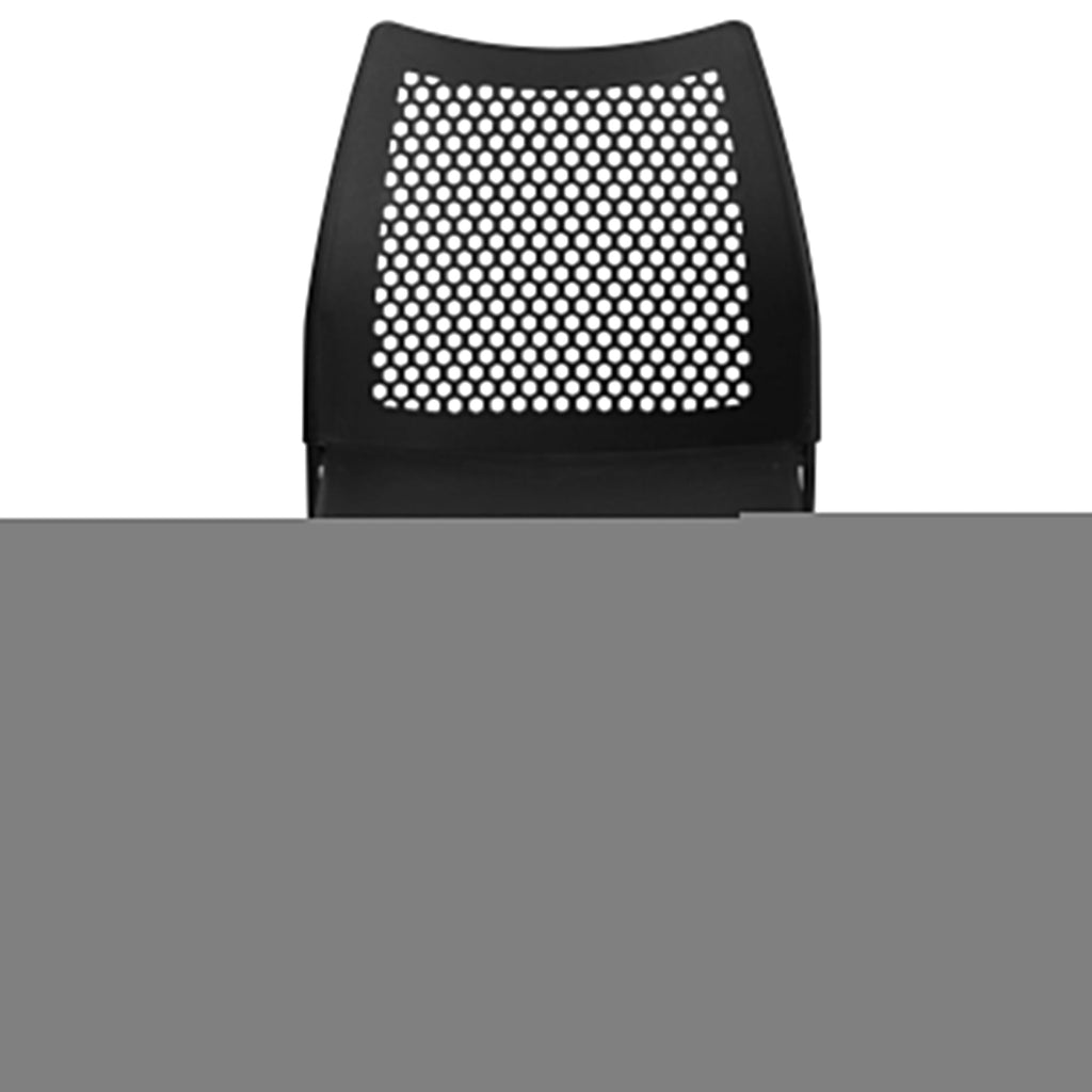FLASH Hercules Series Stack Chair Air-Vent Back Powder Coated Sled Base