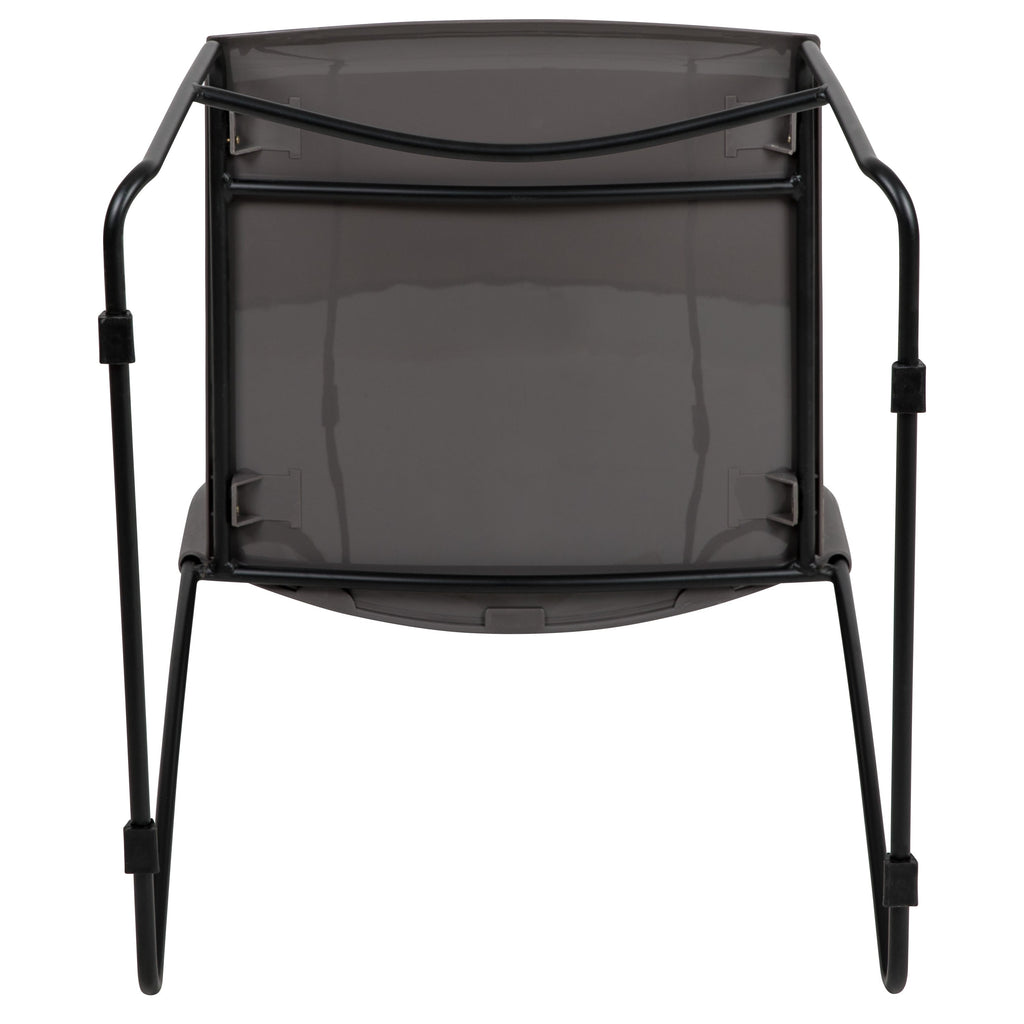 FLASH Hercules Series Stack Chair Air-Vent Back Powder Coated Sled Base